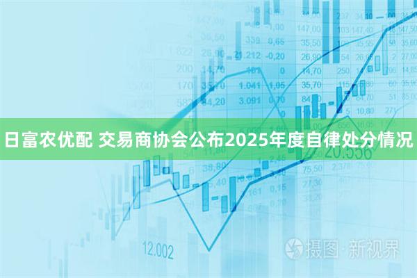 日富农优配 交易商协会公布2025年度自律处分情况