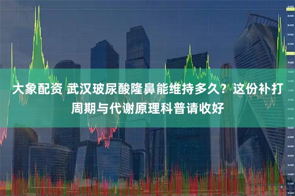 大象配资 武汉玻尿酸隆鼻能维持多久？这份补打周期与代谢原理科普请收好