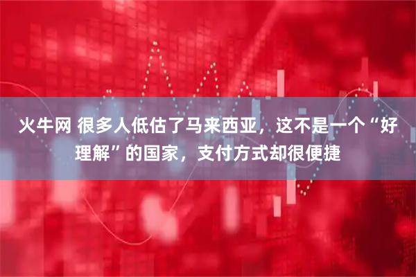 火牛网 很多人低估了马来西亚，这不是一个“好理解”的国家，支付方式却很便捷