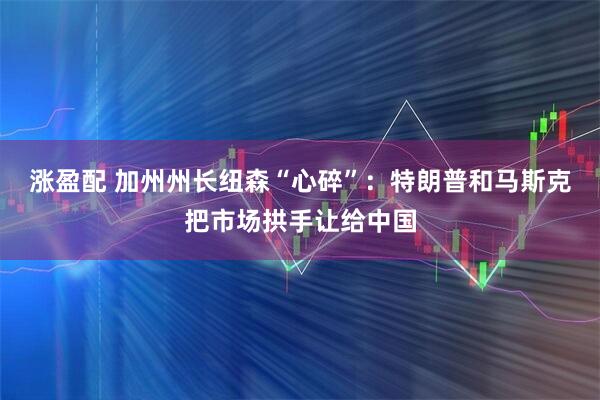 涨盈配 加州州长纽森“心碎”：特朗普和马斯克把市场拱手让给中国