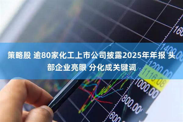 策略股 逾80家化工上市公司披露2025年年报 头部企业亮眼 分化成关键词