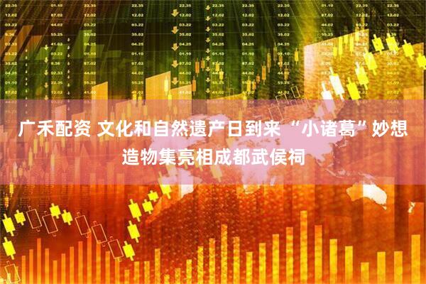 广禾配资 文化和自然遗产日到来 “小诸葛”妙想造物集亮相成都武侯祠